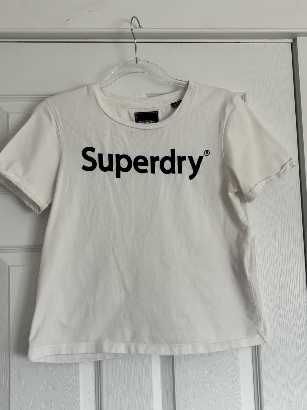 Superdry Women’s White Logo Tee